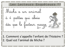 Les Lecteurs Enqueteurs Comprendre Et Inferer Au Cp Rituel De Lecture De L Implicite Sac D Ecole Ressources Pour La Classe